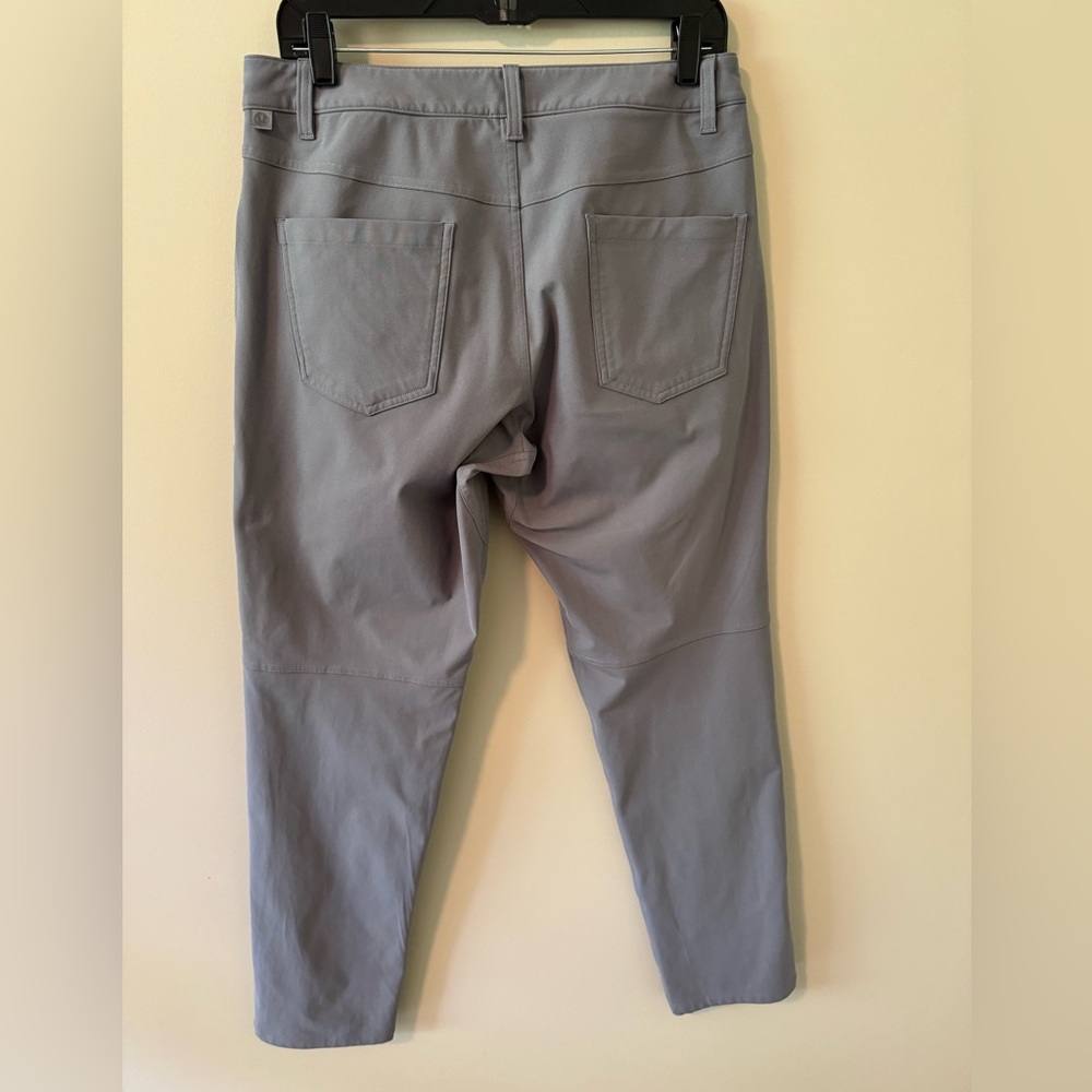Lululemon Men’s Commission Pants Grey 31x32 - Picture 3 of 5